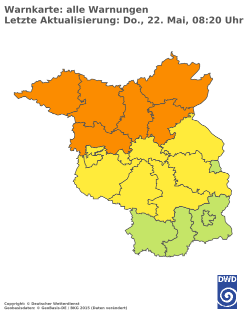 Aktuelle Wetterwarnungen für %region%