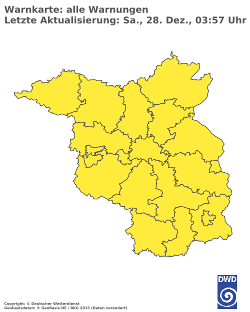 Aktuelle Wetterwarnungen für  Berlin